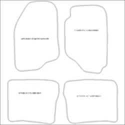 Mitsubishi Outlander MK1 Car Mats